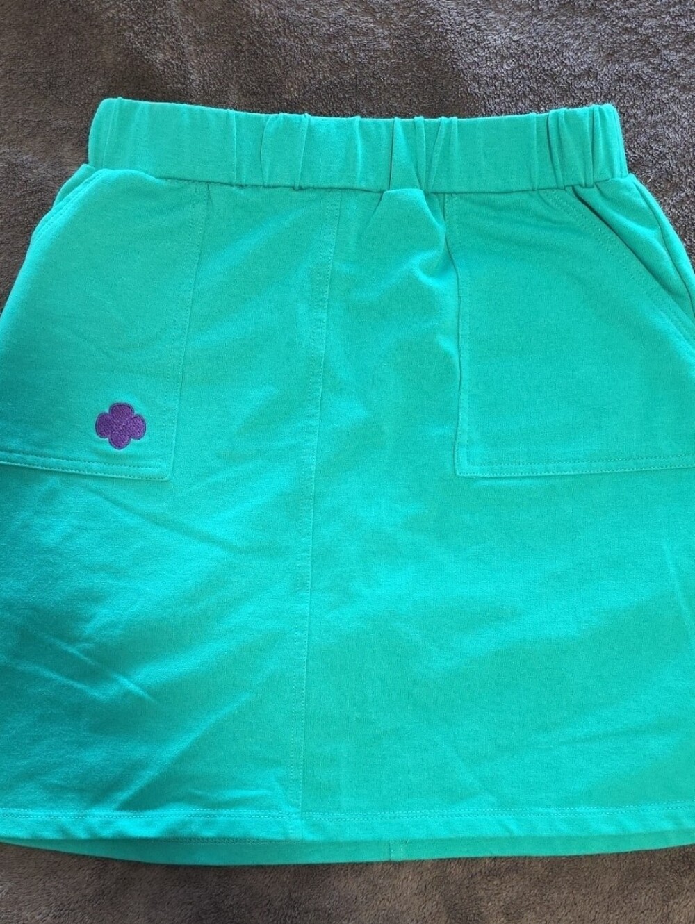 Official Girl Scout Junior Cargo Skort Green Size L 14/16 Uniform